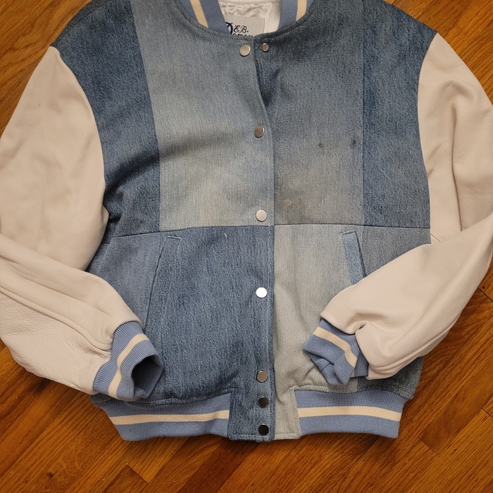 EB Denim Varsity Jacket